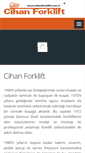 Mobile Screenshot of cihanforklift.com.tr